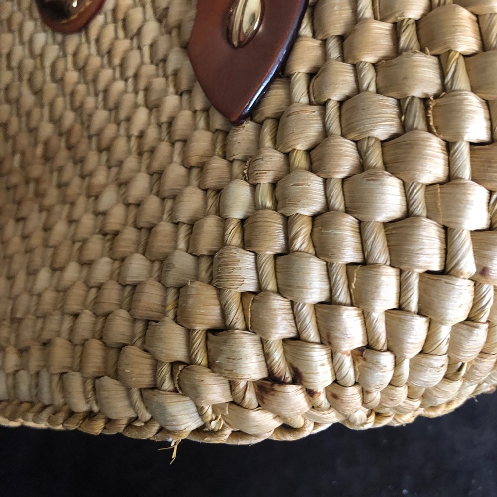 Michael Kors Santorini Style wicker rattan tote - Picture 7 of 7